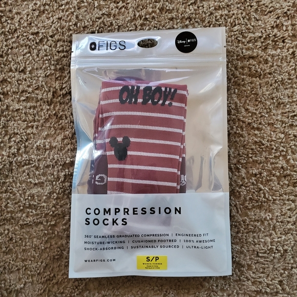 FIGS Oh Boy Stripe Socks (S/P) - Picture 4 of 9